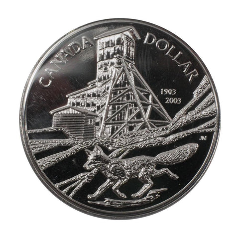 2003 Canada Silver Dollar - PQBU in OGP