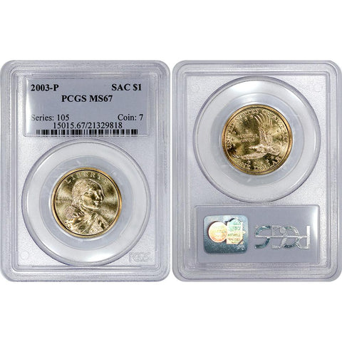 2003-P Sacagawea Dollar - PCGS MS 67