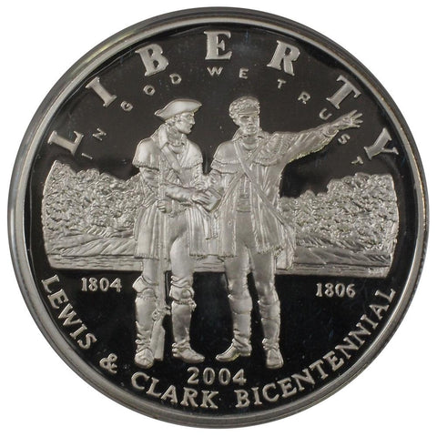 2004 Lewis & Clark Bicentennial Proof Silver Dollar - Gem Proof in OGP w/ COA