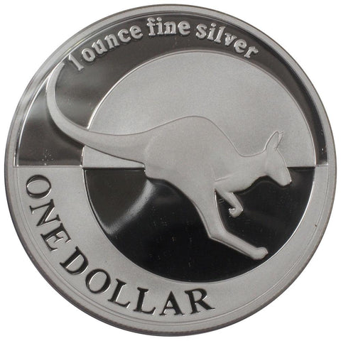 2004 $1 Silver Kangaroo Australian Proof Coin - Gem Proof in OGP