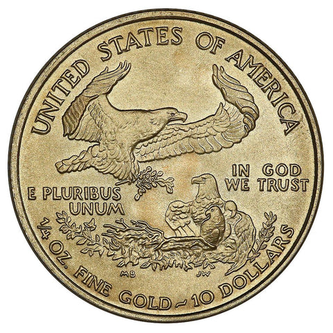 2005 $10 1/4 Oz Quarter Ounce Gold Eagles - Gem Uncirculated