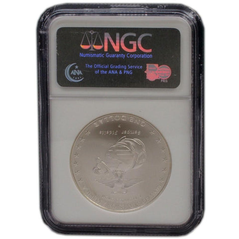 2005-P Marines Silver Dollar in NGC MS69
