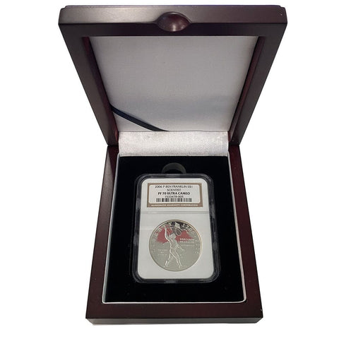 2006-P Ben Franklin Scientist Commemorative Silver Dollar - NGC PF 70 Ultra Cameo in Box