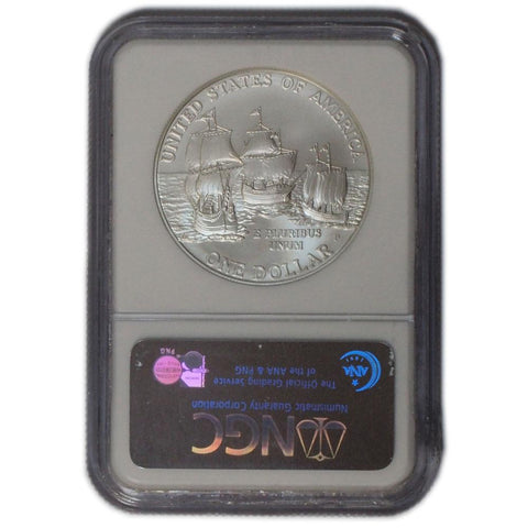 2007-P Jamestown Silver Dollar in NGC MS69