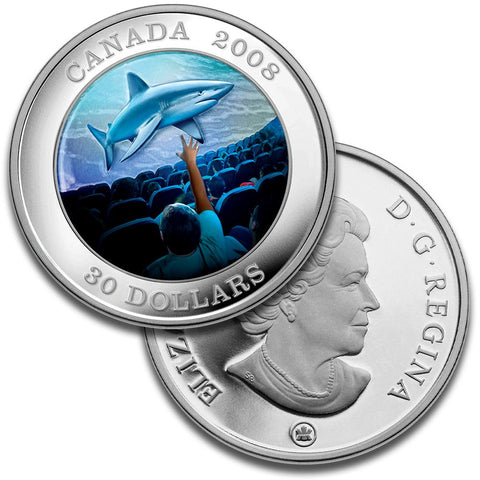 2008 Canada $30 Sterling Silver IMAX Coin - Gem Proof in Box w/ CoA