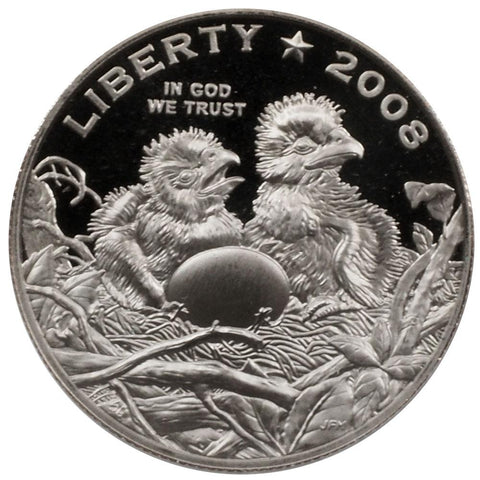 2008-S Bald Eagle Commemorative Half-Dollar Clad Proof- PQBU in OGP w/ COA