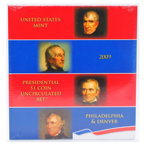 2009 United States Mint Presidential $1 Coin Uncirculated Set