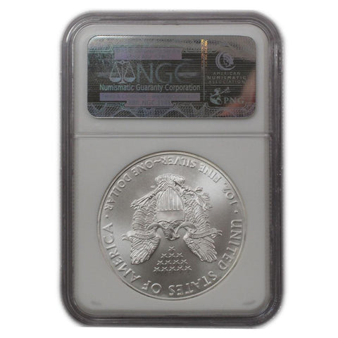 2010 American Silver Eagle in NGC MS 69
