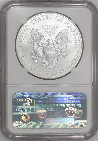 2011 25th Anniversary 5-coin American Silver Eagle Set in NGC 70