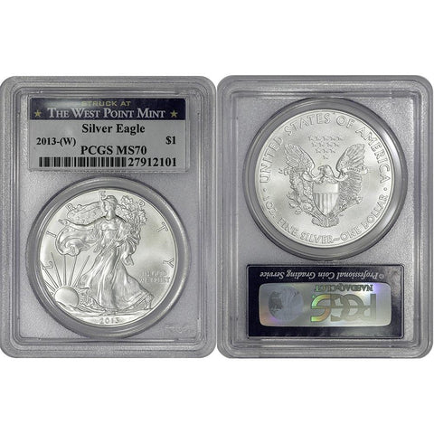 2013(W) American Silver Eagle - PCGS MS 70