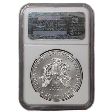 2013 American Silver Eagle ER in NGC MS 69