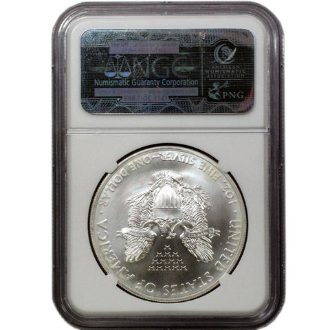 2013(S) American Silver Eagle ER in NGC MS 69