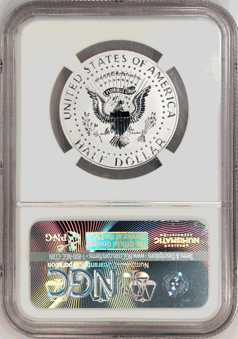 2014-W 50th Anniversary Silver Kennedy Half Dollar - NGC PF 70