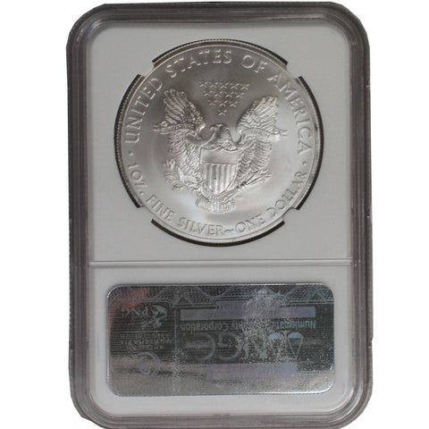 2014(S) American Silver Eagle ER in NGC MS 69