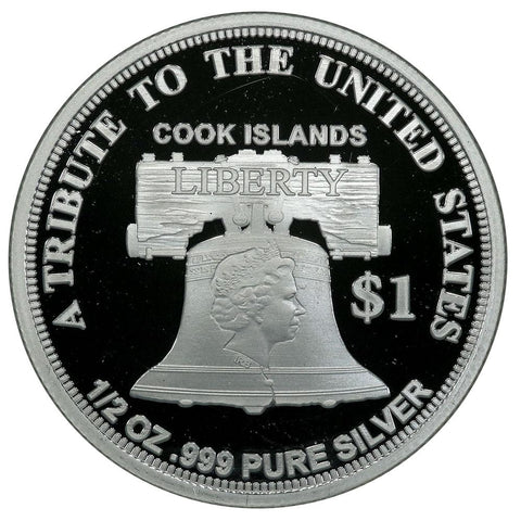 2016 Cook Islands Silver $1 .999 1/2 Ounce - Proof