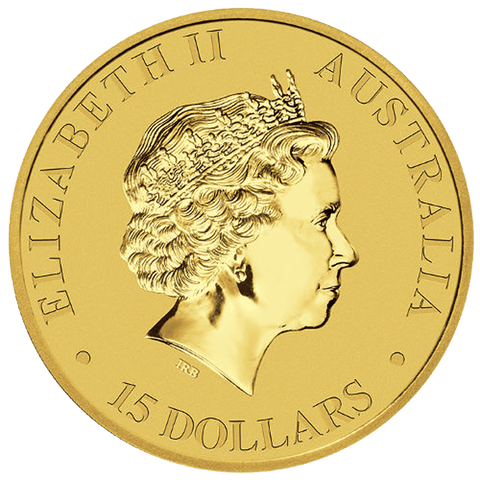 2016-P Australia $15 10th Ounce Gold Kangaroo Coins - Gem Uncirculated