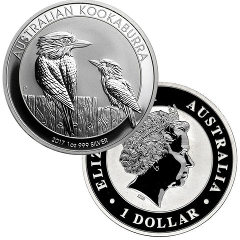 2017 Australia $1 Silver 1 oz. Kookaburra - Gem Uncirculated