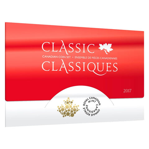 2017 6 Coin Classic Canadian Coin Set