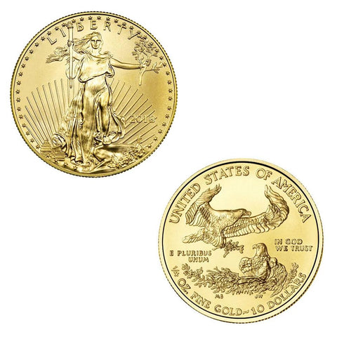 2018 $25 1/2 Oz Quarter Ounce Gold Eagle - Gem Uncirculated