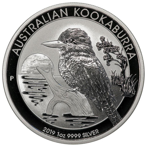 2019 Australia $1 Silver 1 oz. Kookaburra - Gem Uncirculated in Capusle