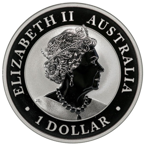 2019 Australia $1 Silver 1 oz. Kookaburra - Gem Uncirculated