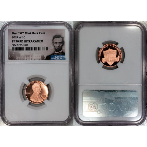 2019-W Proof Lincoln Memorial Cent - NGC PF 70 RD UCAM
