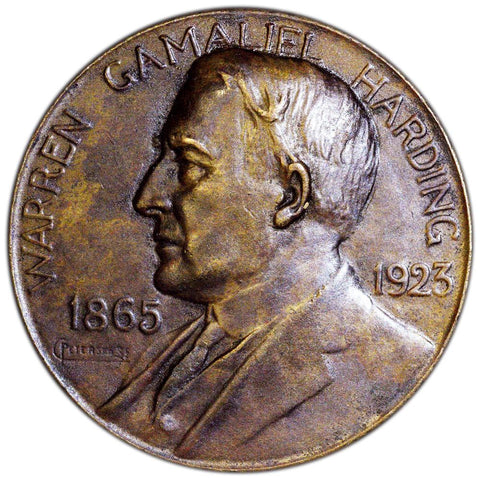 Warren G. Harding 1865-1923 Memorial Coin Token Marion, Ohio