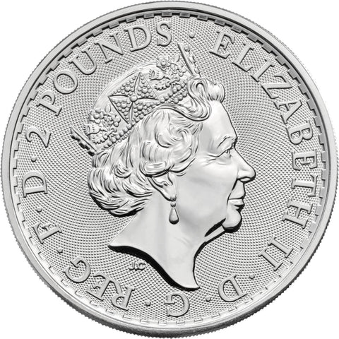 2021 Great Britain 1 oz .999 Silver Britannia - Gem Uncirculated