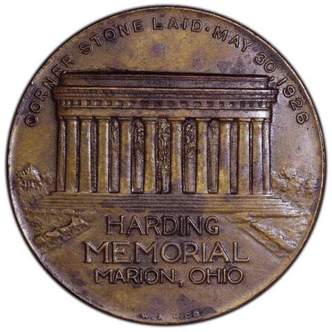 Warren G. Harding 1865-1923 Memorial Coin Token Marion, Ohio