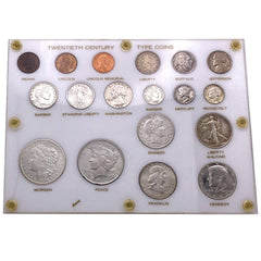 1818–1959 1 Cent 7-Coin Type Set Collection VG–AU