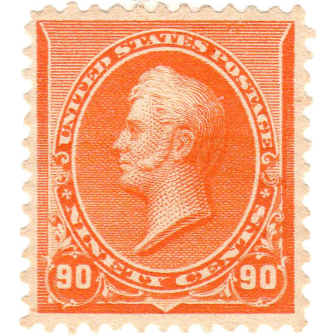 United States 90 Cent Orange Perry Scott #229 Stamp - Used