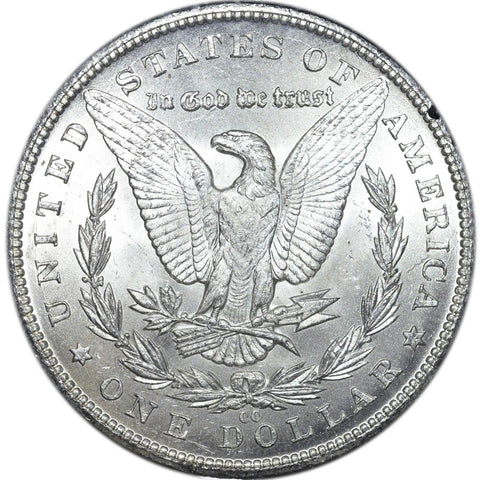 1884-CC Morgan Dollar in GSA, Brilliant Uncirculated, Includes Box/Cert