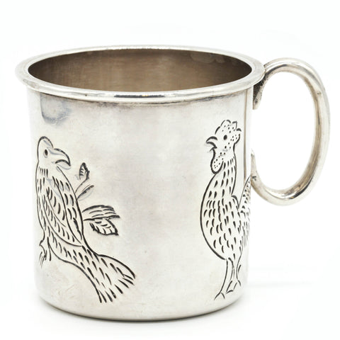Sanborns Mexico Sterling Silver Baby Cup