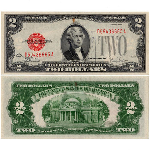 1928-F $2 Legal Tender Note Fr. 1507 - Uncirculated