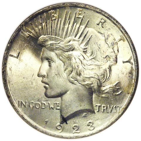 1923 Peace Dollar NGC - MS 64
