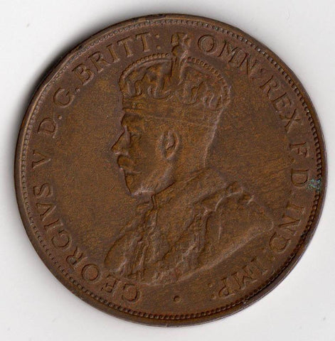 1934 Australia Penny KM.23 - About Uncirculated
