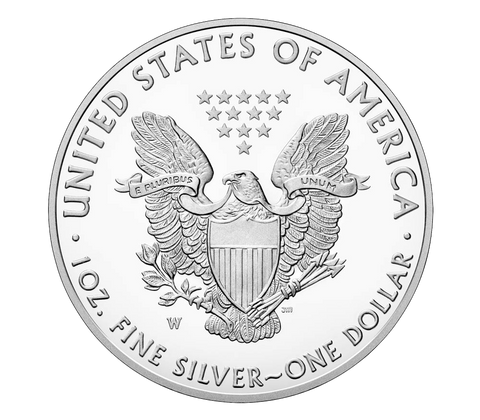 2016-W 1 oz Proof American Silver Eagle Coin (Box + CoA)