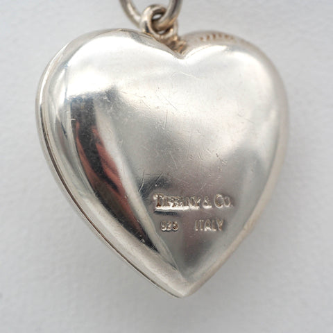 Tiffany & Co. Large Sterling Silver Heart Locket