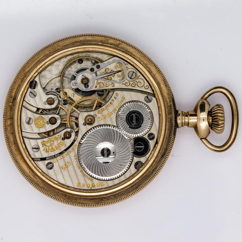 1903 Rockford Gold Filled Railroad Grade Pocket Watch - 21 Jewel, Grade 545, Size 16s