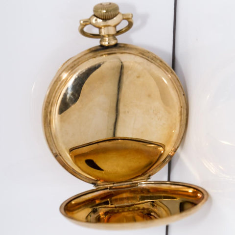 1912 Hamilton Gold Filled Pocket Watch - 21 Jewel, Grade 992, Model 1,  Size 16s