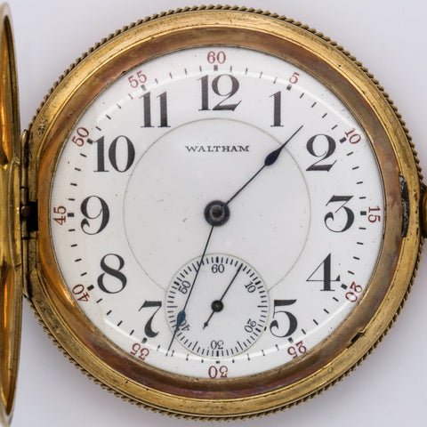 1906 Waltham 25Y GF Pocket Watch - 21 Jewel, Model 1899, Grade Crescent St., Size 16s