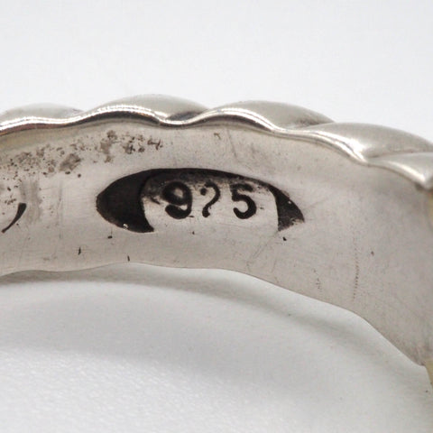 Authentic David Yurman Sterling/14K Citrine Noblesse Ring