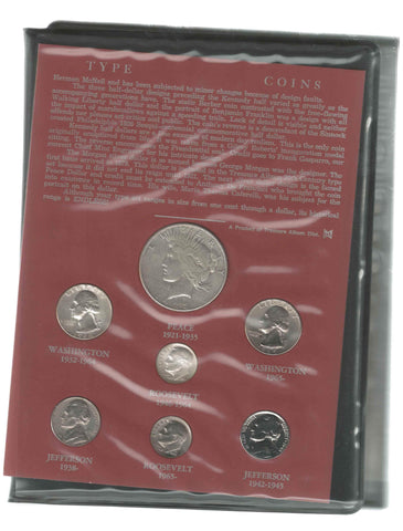 23-Coin 20th Century Type Set - Very Good to PQ Brilliant Uncirculated