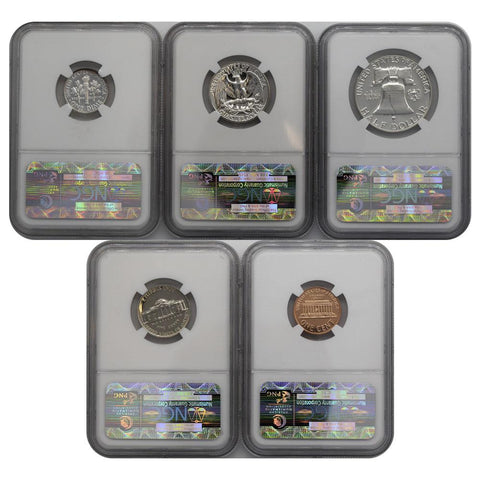 1963 Certified Flat Pack Proof Set - NGC PF67