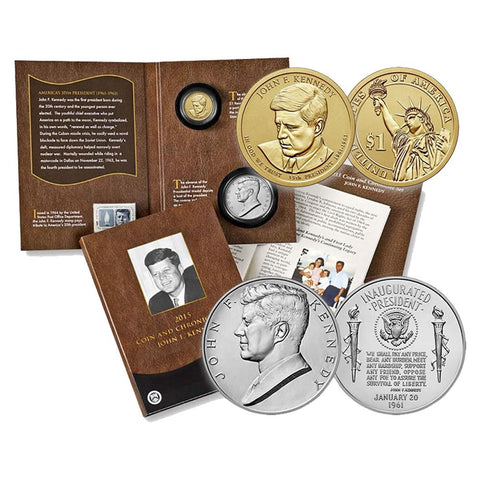 2015 John F. Kennedy Coin & Chronicles Set