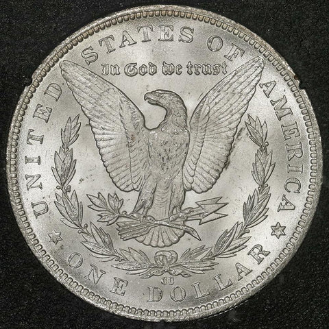 1884-CC Morgan Dollar in GSA, ANACS MS 63, Includes Box/Cert