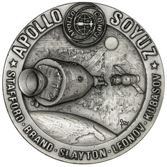 APOLLO 14 MEDAL 銀製メダル Space-flown silver medals soar at Heritage