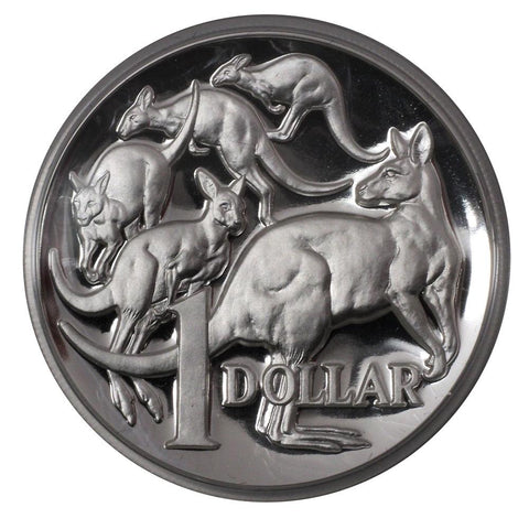 2014 $1 Australian Silver Proof High Relief Coin