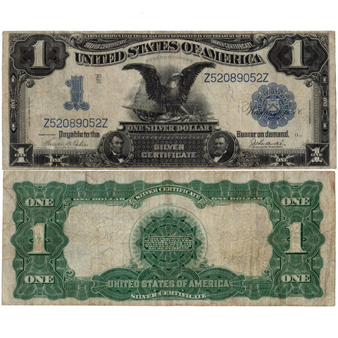 1899 Black Eagle $1 Silver Certificate Fr.233 - Choice Fine