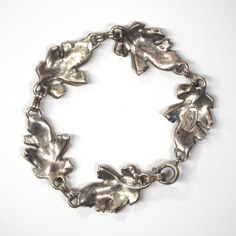 Danecraft Sterling Silver Oak Leaf Bracelet